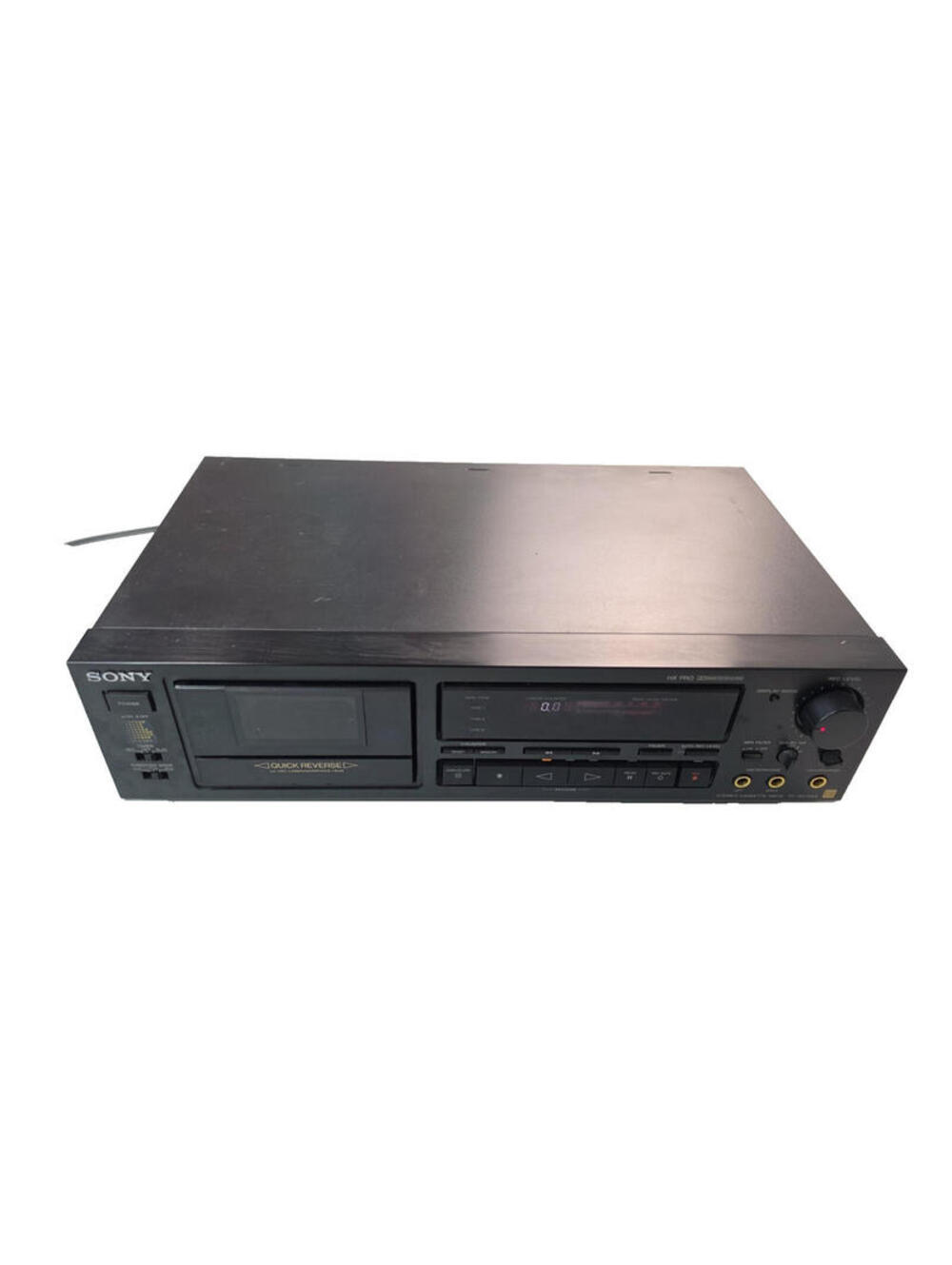 Sony TC-RX70ES Stereo Cassette Deck Dolby B-C NR HX Pro Turns On